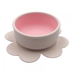Multicolor Silicone Children Dinner Plate （Clover，ODM&OEM available）