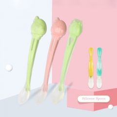 Silicone Children Spoon   (Rabbit,ODM&OEM available)