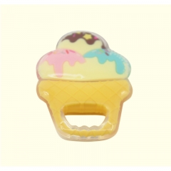 Multicolor Teether （Ice Cream , ODM&OEM available）