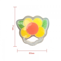 Multicolor Baby Teether  (Loquat ，ODM&OEM available)
