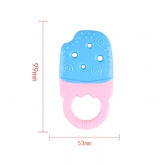 Multicolor Baby Teether （Ice Cream ，ODM&OEM available）