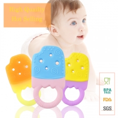 Multicolor Baby Teether （Ice Cream ，ODM&OEM available）