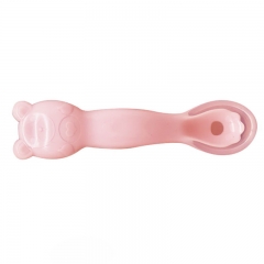 Silicone Children Spoon (Bear, ODM&OEM available)