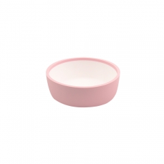 Multicolor Silicone Children Tableware（pink）