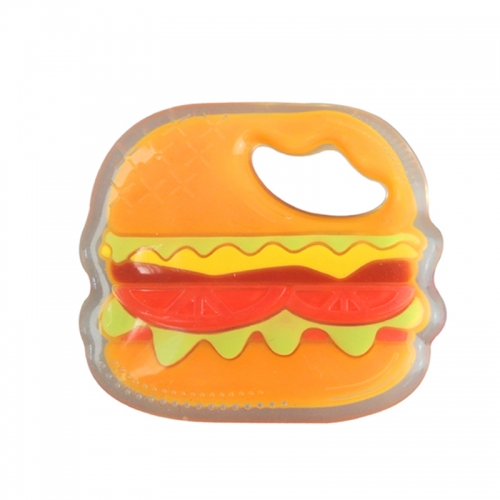 Multicolor Baby Teether   <br>(Hamburger , ODM&OEM available )