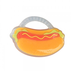 Multicolor Baby Teether (Hot dog，ODM&OEM available)