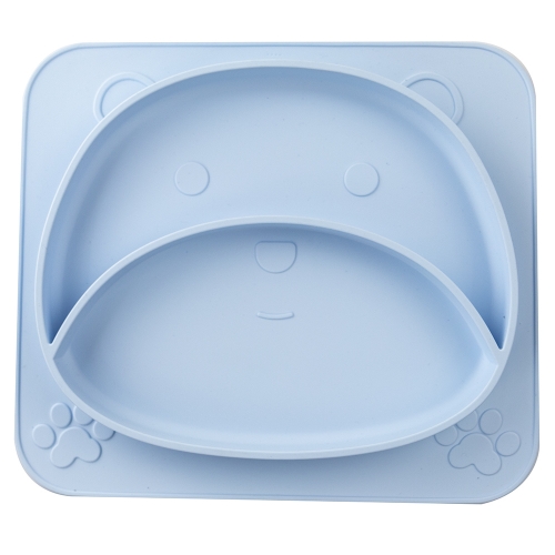 Silicone Children Dinner Plate <br>( Bear ,ODM&OEM available )