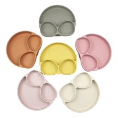 Silicone Children Dinner Suction Plate (ODM&OEM available）