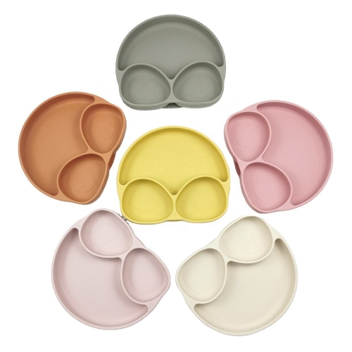 Silicone Children Dinner Suction Plate <br>(ODM&OEM available）