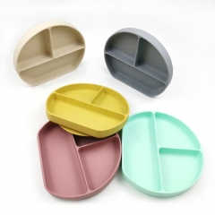 Silicone Children Dinner Plate (ODM&OEM available）