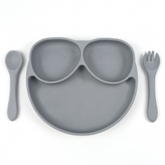 silicone baby plate (ODM&OEM available）