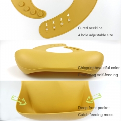 Silicone Bib for Babies (Wholesale Customized ,ODM&OEM available）