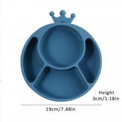 Silicone divided plates for baby (ODM&OEM available）