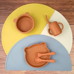 Silicone Placemats for Baby Kid( ODM&OEM available )