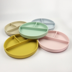 Toddler Silicone Divided Plate with Suction