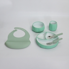 Silicone Baby Pumpkin Feeding Tableware (ODM&OEM available）