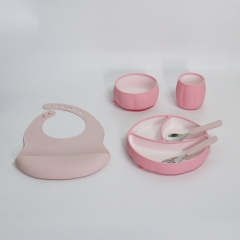 Silicone Baby Pumpkin Feeding Tableware (ODM&OEM available）