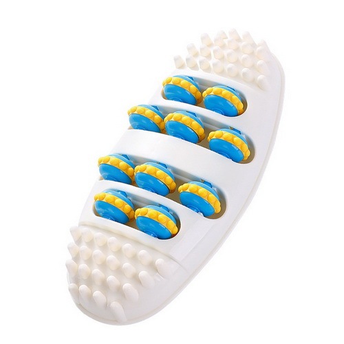 Relax and Relieve Plantar Fasciitis Heel Foot Roller Arch Pain Stress Relief Tool Massage Bars White