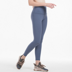 Yoga Leggings with Pockets High Waist Compression Workout Running Gym Dark blue CK1038