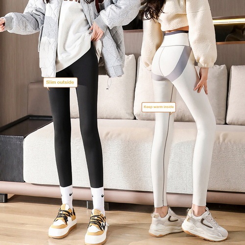 Thickened Lamb Fleece Shark Pants for Women Wearing High Waist Plush Barbie Pants for Autumn and Winter Outwear