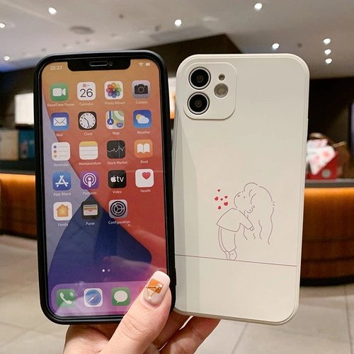 New couple small crowd love protection case F341-F342