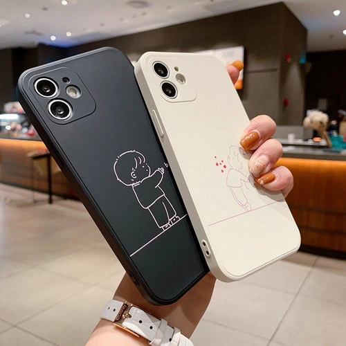 New couple small crowd love protection case F341-F342