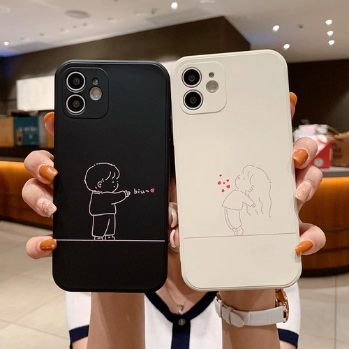 New couple small crowd love protection case F341-F342