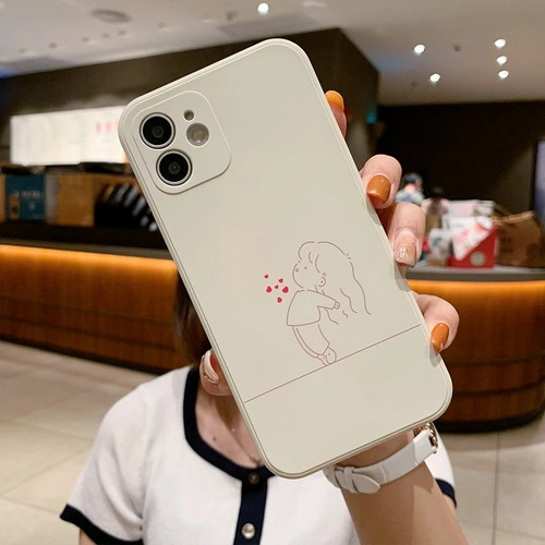 New couple small crowd love protection case F341-F342