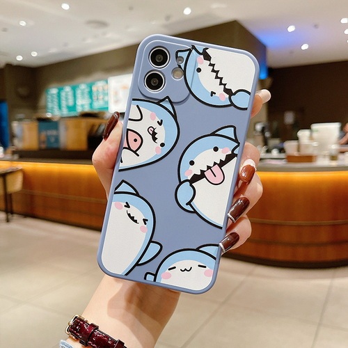 Shark's new personalized silicone protective case mobile phone case F477-F478