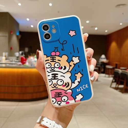 New cartoon tiger creative soft shell mobile phone case F641-F642