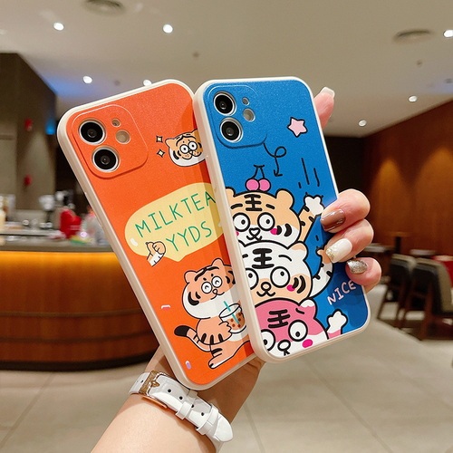 New cartoon tiger creative soft shell mobile phone case F641-F642