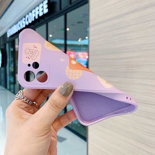 Personalized milk tea bear Lucky bear liquid silicone mobile phone case F169-F170