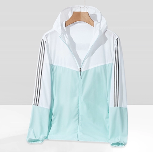 Women UV Sun Protection Clothing Zip Up Lightweight Sun Shirt Hiking Outdoor Performance Jackets Ice shred quick dry 21266B Three Color