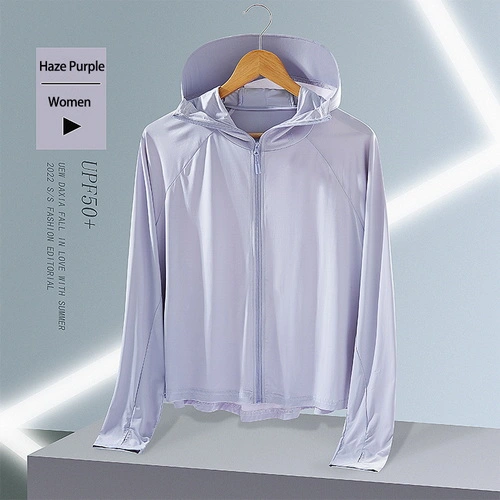 Women UPF 50+ UV Sun Protection Clothing Zip Up Lightweight Hoodie Sun Shirt Hiking Outdoor Performance Jackets 21WF01 Six Color