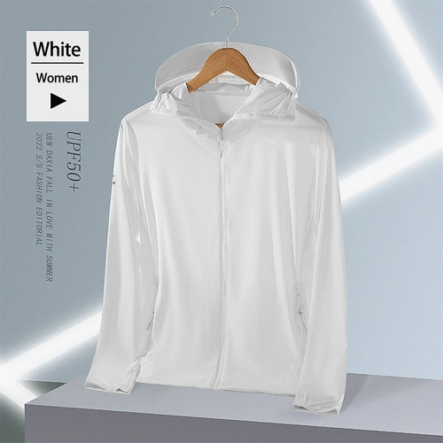 Women Hoodie  UPF 50+ Long Sleeve Sun Protect Shirts, UV-SPF Sunscreen Top 21WF03W Five Color