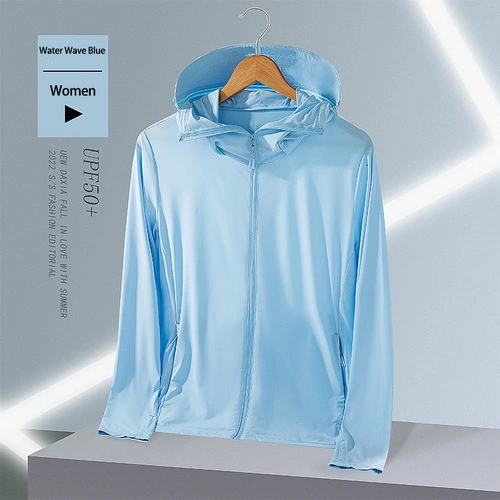 Women Hoodie  UPF 50+ Long Sleeve Sun Protect Shirts, UV-SPF Sunscreen Top 21WF03W Five Color