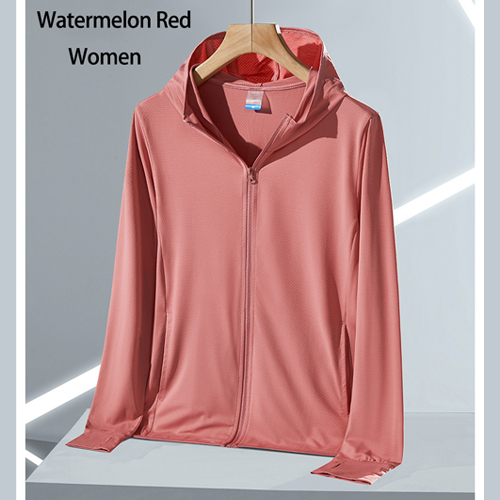 Women Sun Protection Jacket UPF50 Sunscreen Shirt Sun Block Hoodie Pockets 2088W Eleven Color