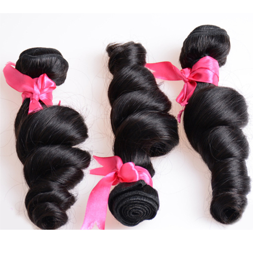 9A Human Hair Loose Wave Bundles 100% Unprocessed Virgin Indian Hair Loose Wave 3 Bundles Hair Extensions for Black Women