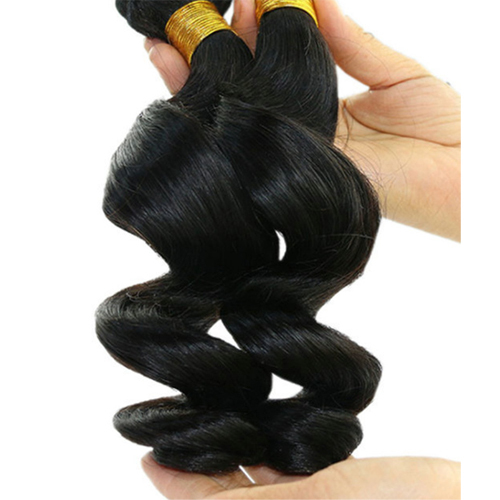 Loose Wave Bundles Human Hair Bundles Loose Wave Hair 3 Bundles 10A Grade 100% Hair Extensions for Black Women 100g