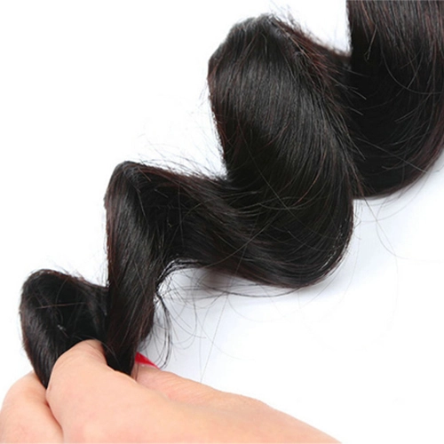 Loose Wave Bundles Human Hair Bundles Loose Wave Hair 3 Bundles 10A Grade 100% Hair Extensions for Black Women 100g