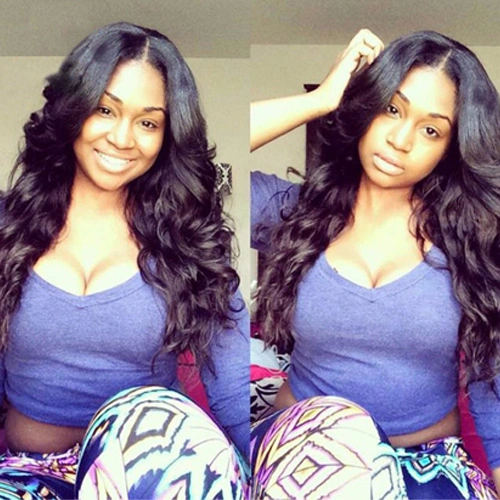 8A Peruvian Virgin Hair Loose Wave 3 Bundles Peruvian Human Hair Weave Bundles 100% Real Human Hair Bundles Natural Color 100gx3