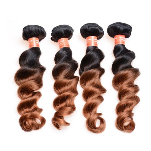 1B/30 Loose Wave 8A 3 Bundles Human Hair Extensions 100% Real Virgin Bundles Human Hair 100gx3