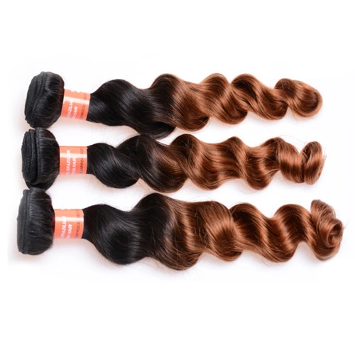 1B/30 Loose Wave 8A 3 Bundles Human Hair Extensions 100% Real Virgin Bundles Human Hair 100gx3