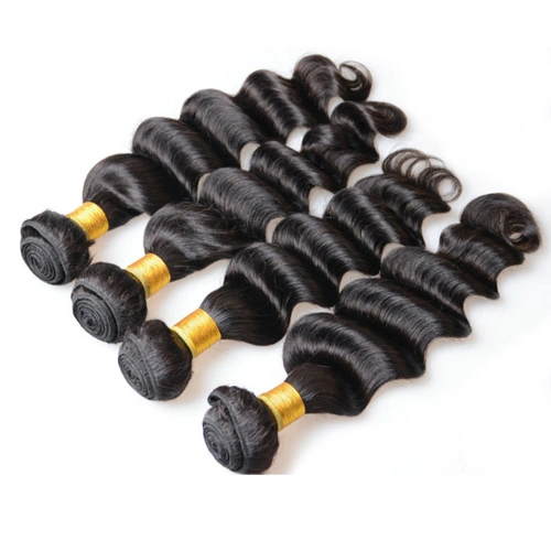 10A 12A Peruvian Remy Human Hair Weft Loose Deep 3 Bundles Human Hair Extensions 100% Real Virgin Bundles Human Hair Natural Color 100gX3
