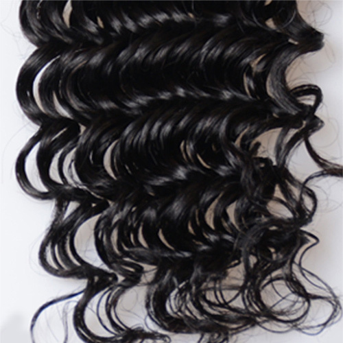 7A Deep Wave Brazilian Funmi Remy 3 Bundles Human Hair Extensions 100% Real Virgin Bundles Human Hair Natural Color 100gX3