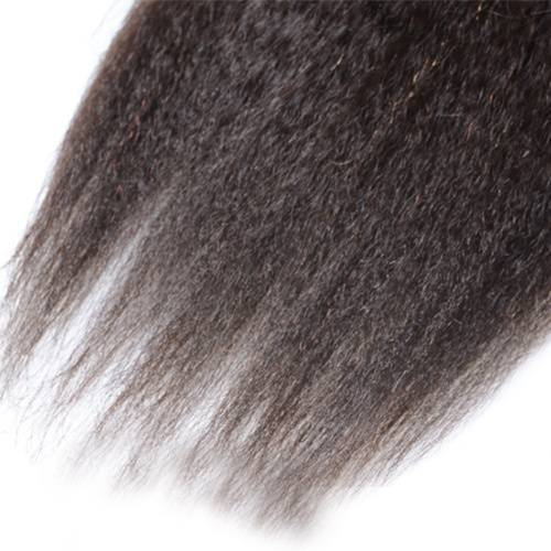 Kinky Straight Peruvian Hair 8A 3 Bundles Human Hair Extensions 100% Real Virgin Bundles Human Hair Natural Color 100gX3