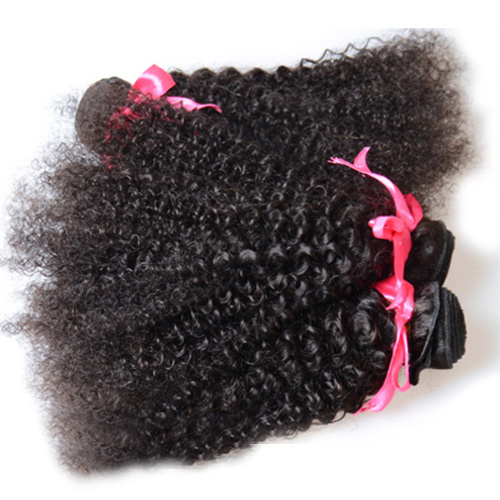 8A Malaysian Afro Kinky Curly 3 Bundles Human Hair Curly Extensions 100% Real Virgin Bundles Human Hair 100gX3