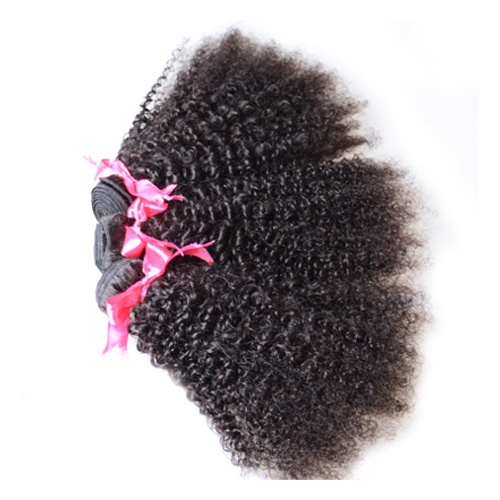 8A Malaysian Afro Kinky Curly 3 Bundles Human Hair Curly Extensions 100% Real Virgin Bundles Human Hair 100gX3