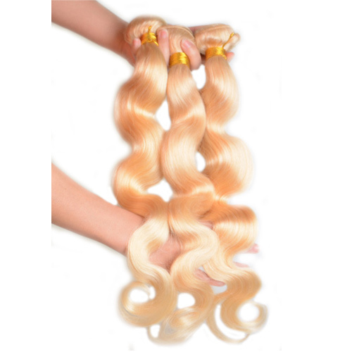 #613 Blonde Brazilian Remy Body Wave Single Body Wave Bundles 100% Unprocessed Body Wave Human Hair 3 Bundles Hair Bundle 100gx3