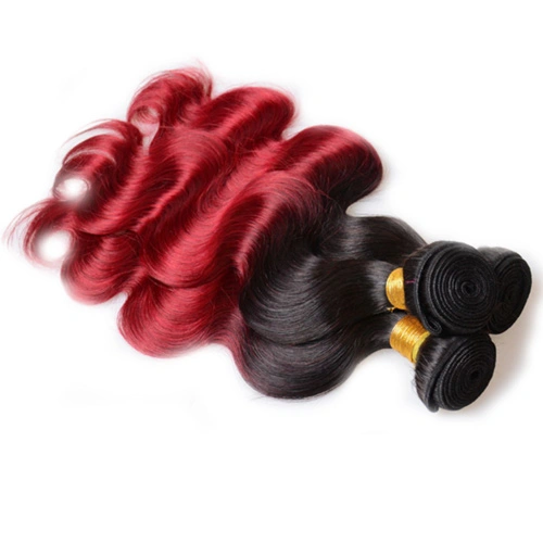 1B/Burg Single Body Wave Bundles 100% Unprocessed Body Wave Human Hair 3 Bundles Hair Bundle 100gx3